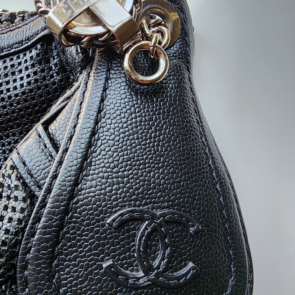 Chanel Perforated Pulley Shoulder Bag - Picture 7 of 16